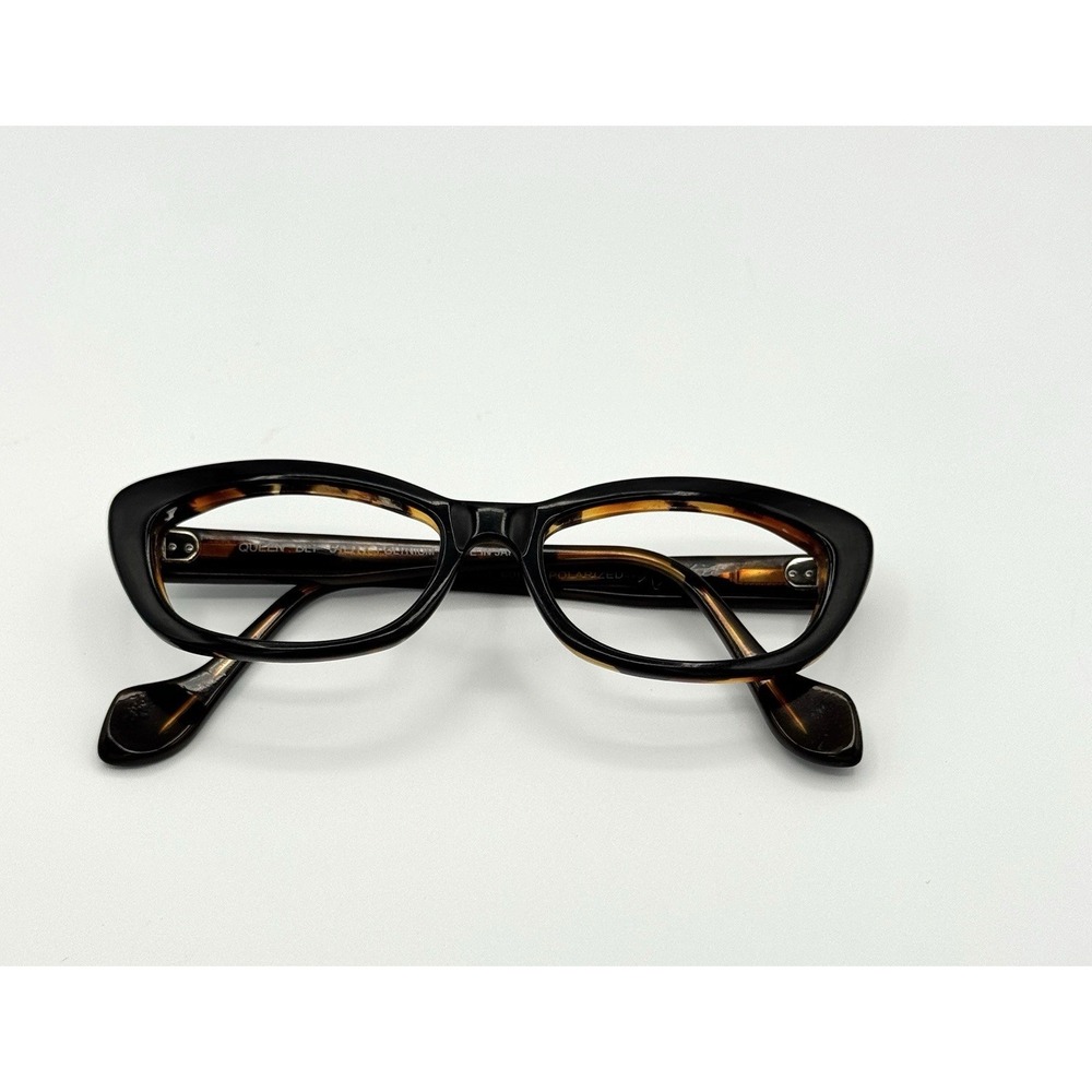 Reptile Queen BLT Cat Eye Tortoise Eyeglass Frames Polynium No Lenses Japan